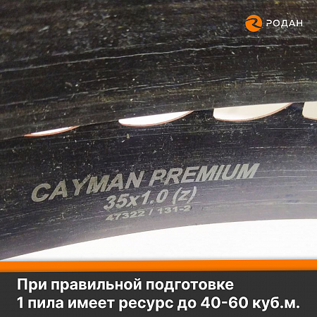 Ленточная пила по дереву Cayman NEO35x1.0x22x4020