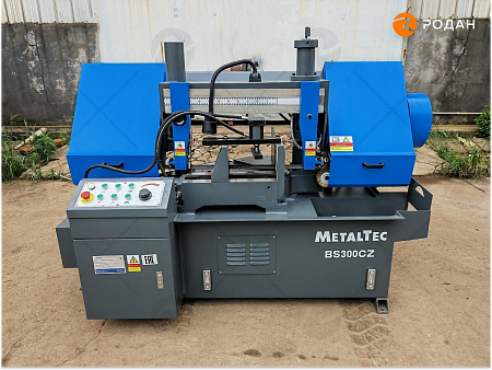 MetalTec BS 300 CZ ленточнопильный станок c поворотом пильного модуля под углом 45 - 90°