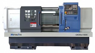 Токарный станок c ЧПУ с прямой станиной MetalTec CK 50x1500 купить в Новосибирске - rodan.ru