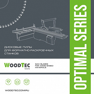 Подрезная коническая пила WoodTec для форматно-раскроечных станков Ø120 х 22 х 3,1-4,3 Z = 24 KON - rodan.ru