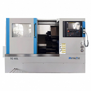 Токарный станок ЧПУ с наклонной станиной MetalTec ТС 40L купить в Новосибирске - rodan.ru