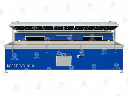 Вакуумный пресс для пластика Корст PVO-4010 с откатным термомодулем