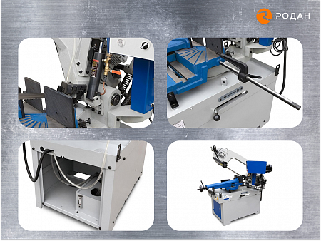 Ручной ленточнопильный станок для резки металла MetalTec BS 270 FHE