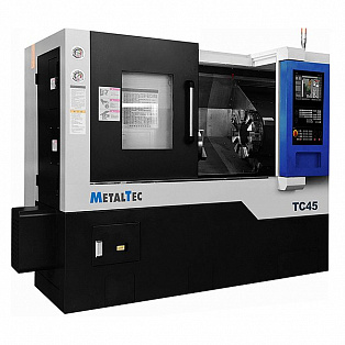 MetalTec ТС 45 (Комплектация ПРОМ) - токарный станок ЧПУ с наклонной станиной купить в Новосибирске - rodan.ru
