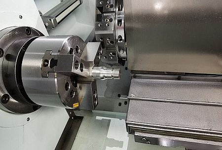 MetalTec ТС 45 x 750 (Комплектация ПРОМ) - Токарный станок ЧПУ с наклонной станиной