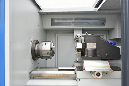 Токарный станок c ЧПУ с горизонтальной станиной MetalTec CK 36x450 купить в Новосибирске - rodan.ru