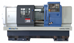 Токарный станок c ЧПУ с прямой станиной MetalTec CK 50x1000 купить в Новосибирске - rodan.ru