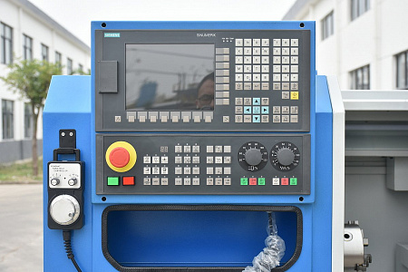 Токарный станок c ЧПУ с горизонтальной станиной MetalTec CK 36x450 купить в Новосибирске - rodan.ru