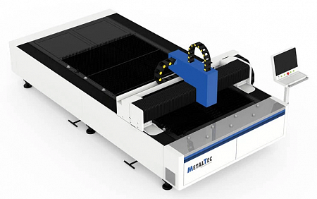 Оптоволоконный лазерный станок для резки металла MetalTec 1530 (1000W)