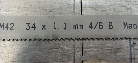 Полотно ленточное Metalmizer M42 34×1.1 - rodan.ru