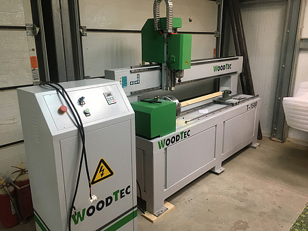 Станок токарно-фрезерный с ЧПУ WoodTec T 1500 купить в Новосибирске - rodan.ru