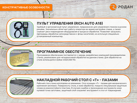 Станок фрезерно-гравировальный с ЧПУ WoodTec T-1513х4